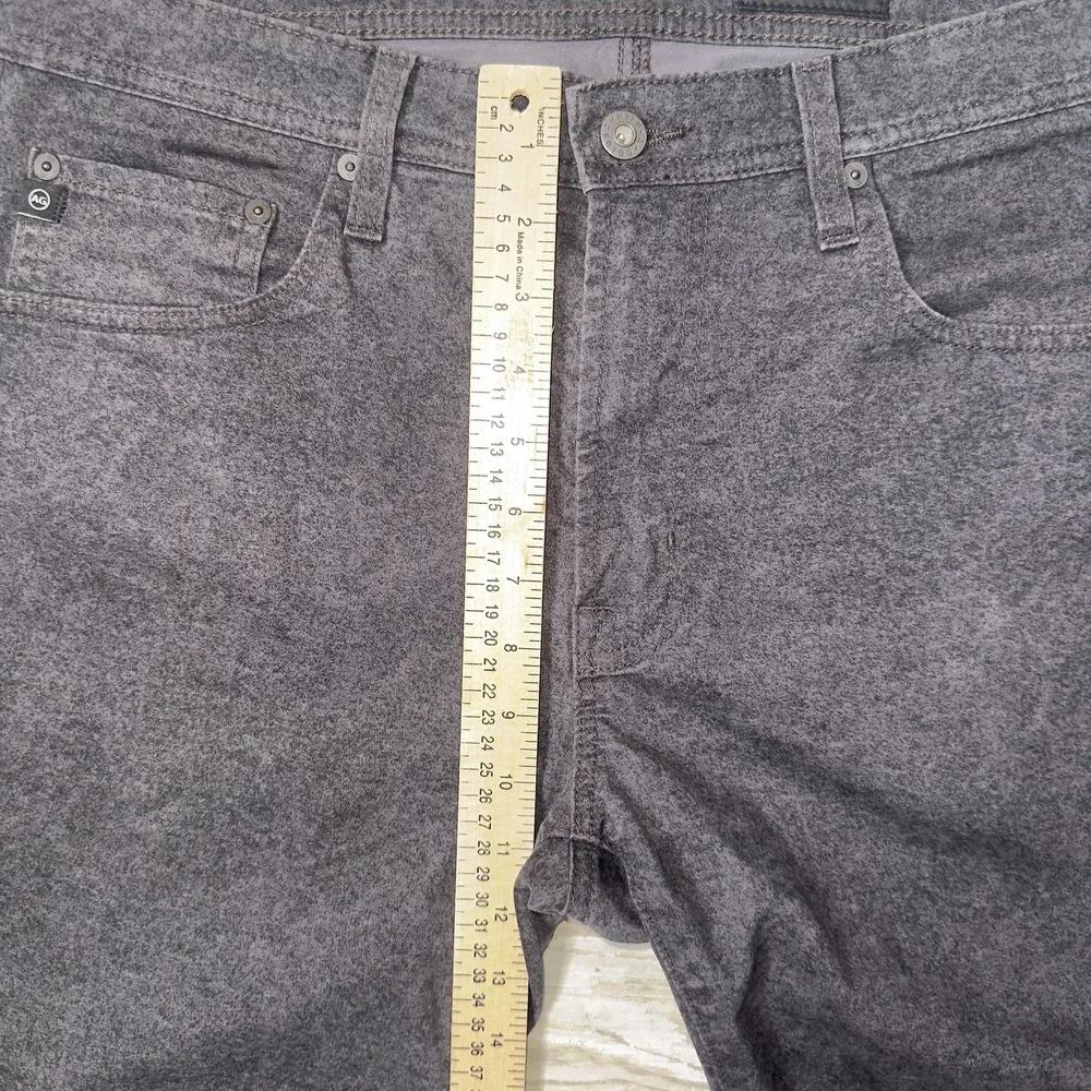 AG Tellis Jeans Mens 34x34 Gray Charcoal Wash Modern Slim Denim Stretch